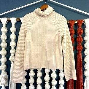 Banana Republic cashmere turtleneck sweater